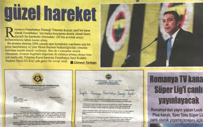 Romanya Fenerbahçe'lilerden güzel hareket